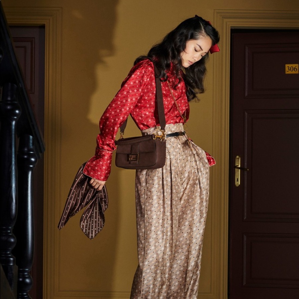 Fendi silk blouse